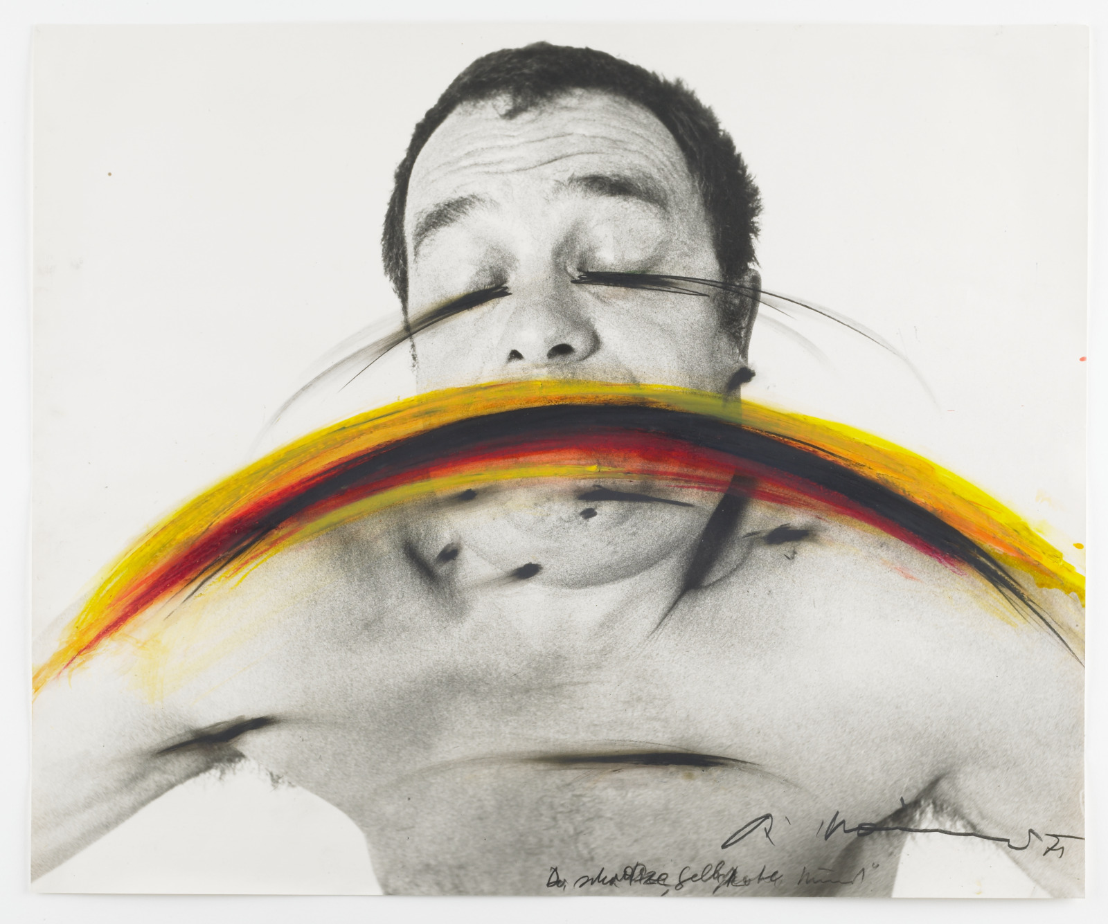 The Black, Yellow, Red Mouth - Saint Louis Art Museum