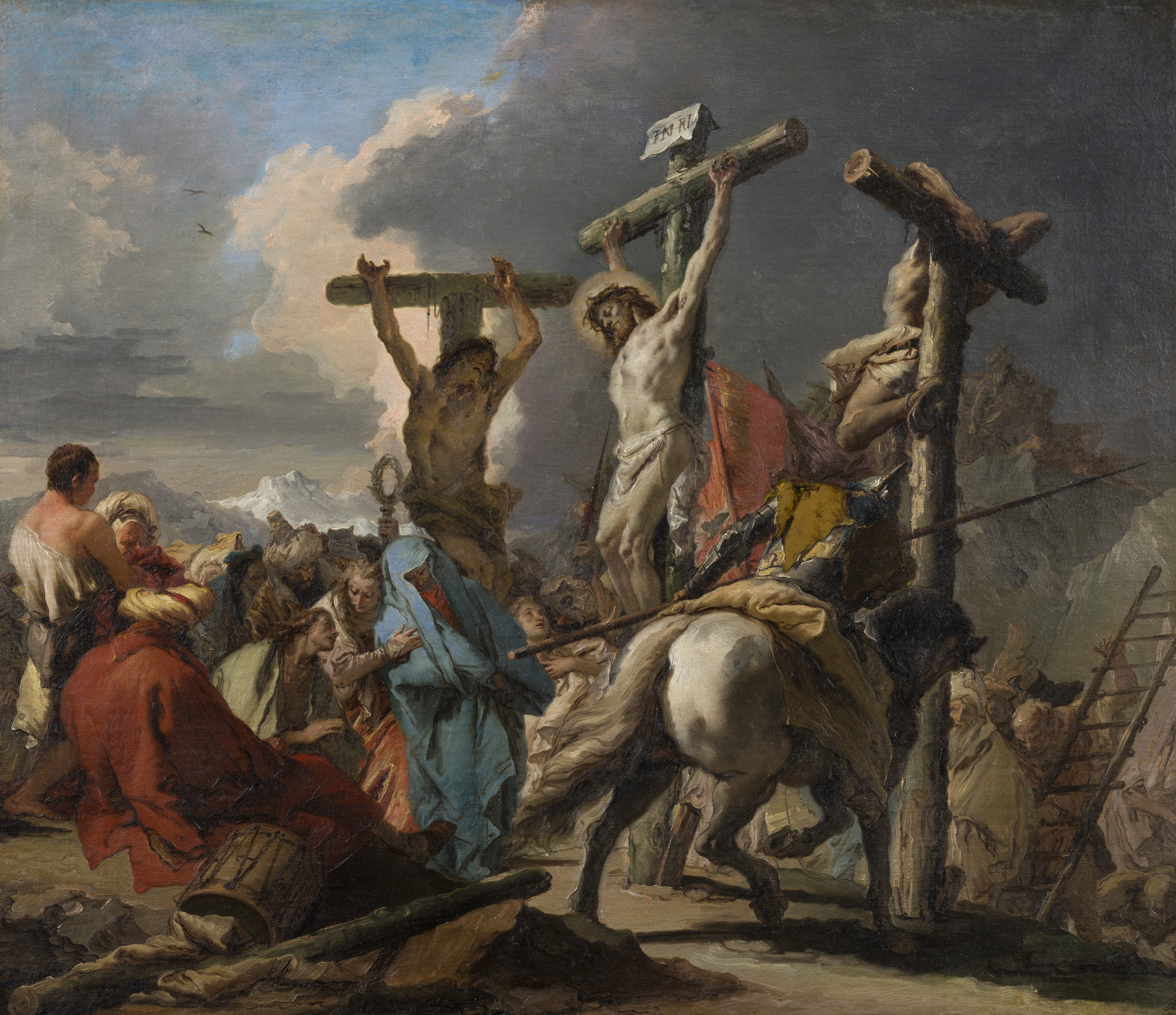 Jesus Crucifixion Painting