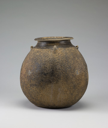 Jar (weng) with Four Lugs and Impressed Patterns - Saint Louis Art Museum