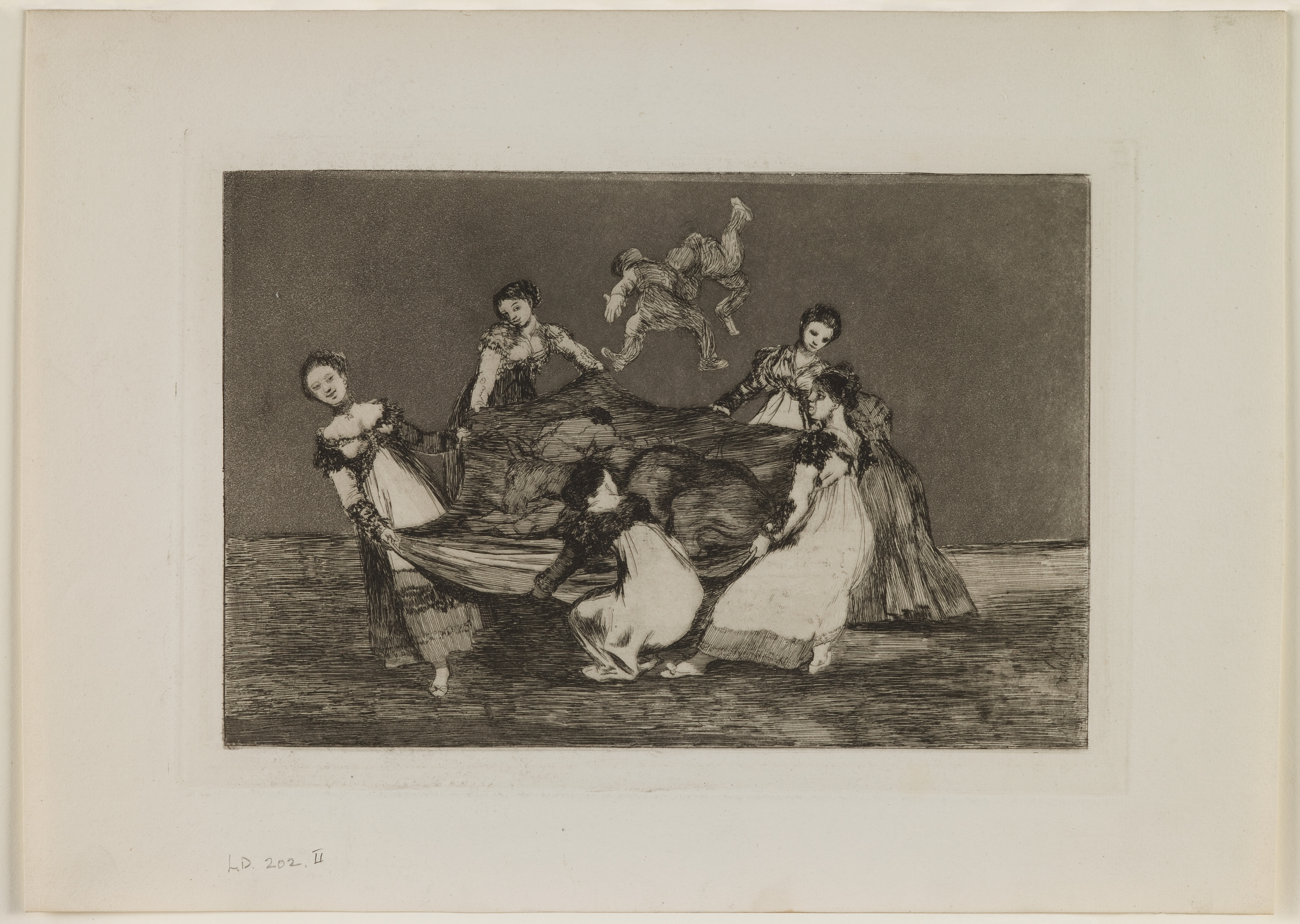 Dig Disperate Feminine Folly (Disparate feminino), plate 1 from the series