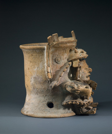 Incense Burner with Attached Figure - Saint Louis Art Museum