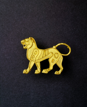 Appliqué in the Form of a Lion by Achaemenid Persian, 550–331 BCE