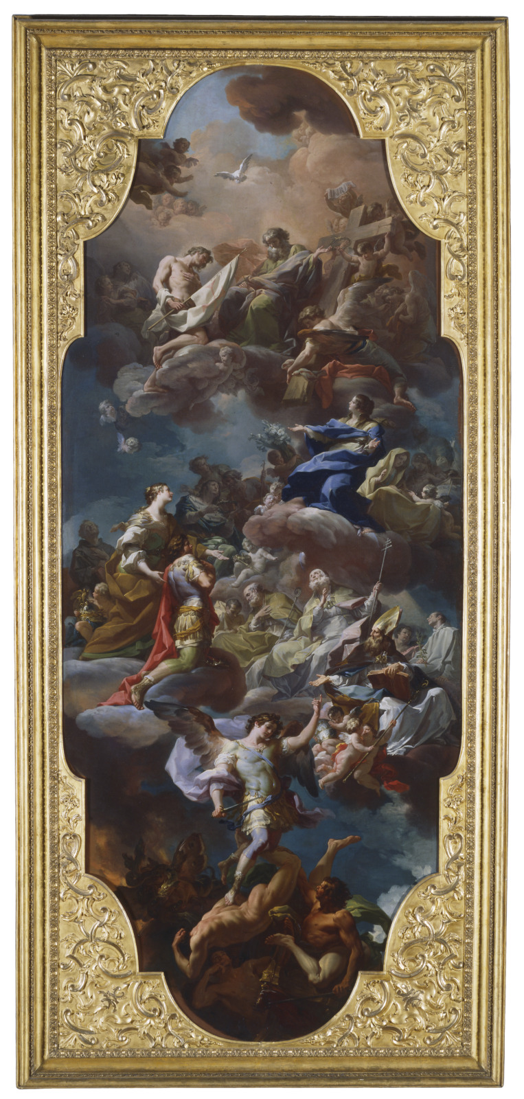 St. Helena and the Emperor Constantine Presented to the Holy