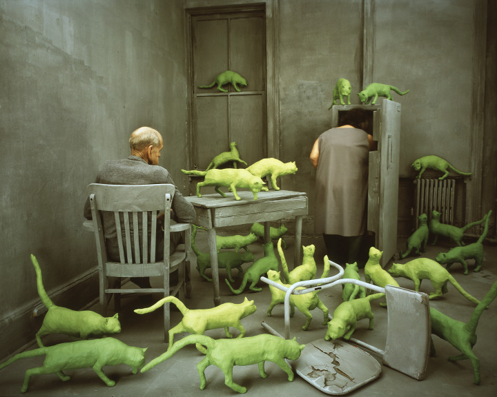 Apocalypse: Sandy Skoglund's Radioactive Cats acts as societal