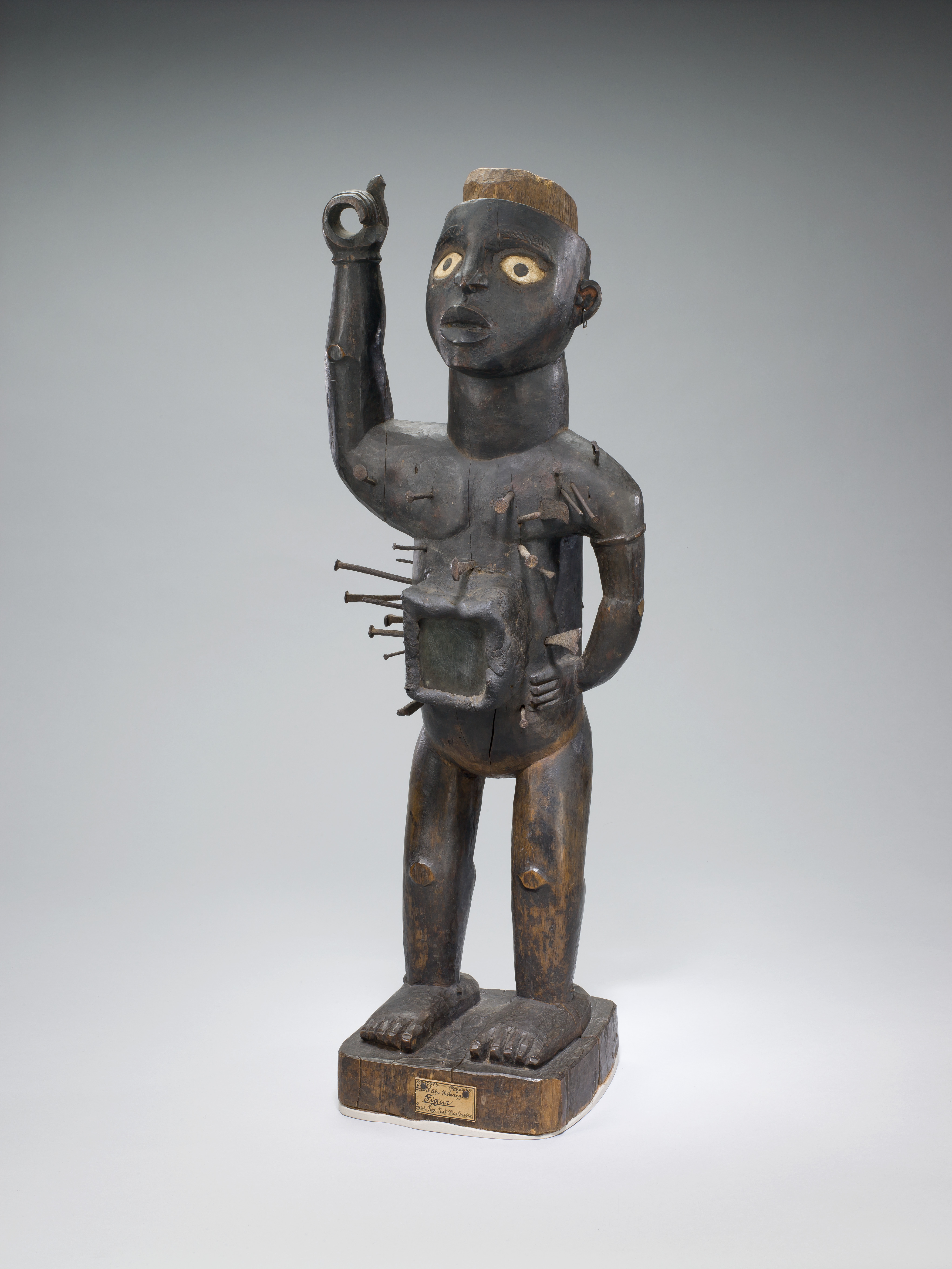 ンキシ ンコンディ像 Nkisi Nkonde Power Figure (Nkisi Nkondi